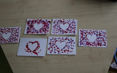 Basteln zum Valentinstag